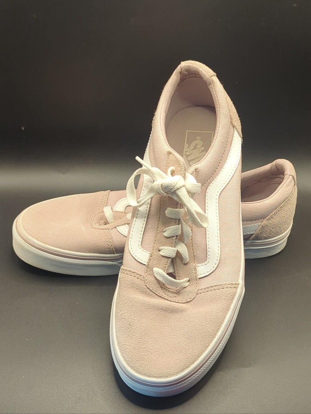 Vans Shoes │ Womens Sneakers │Pink Canvas Suede│ Lace Up │500714 │Size 10